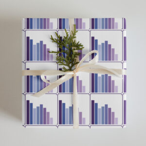 Bar Graph Wrapping Paper