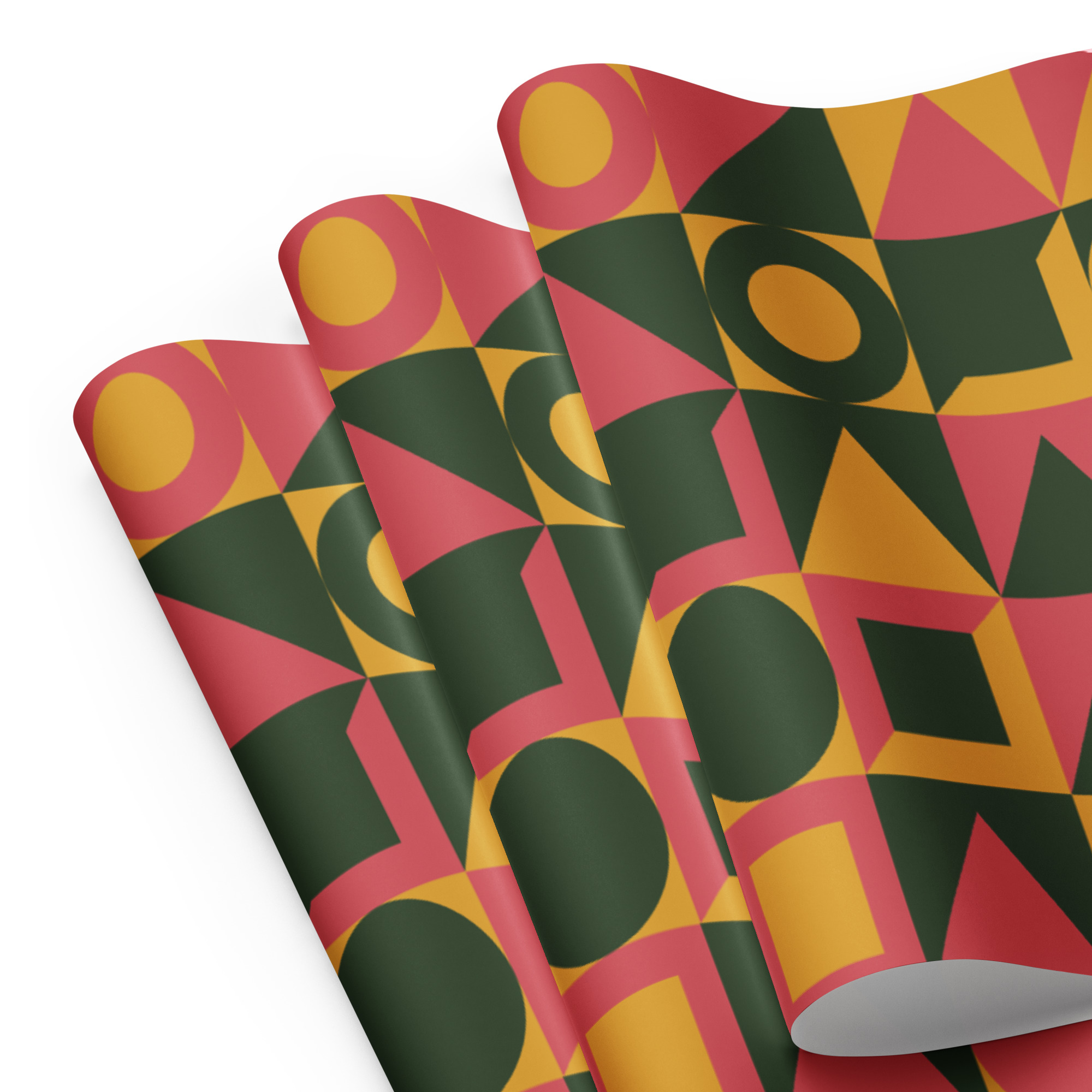 Shapes in Boxes Wrapping Paper - Image 6