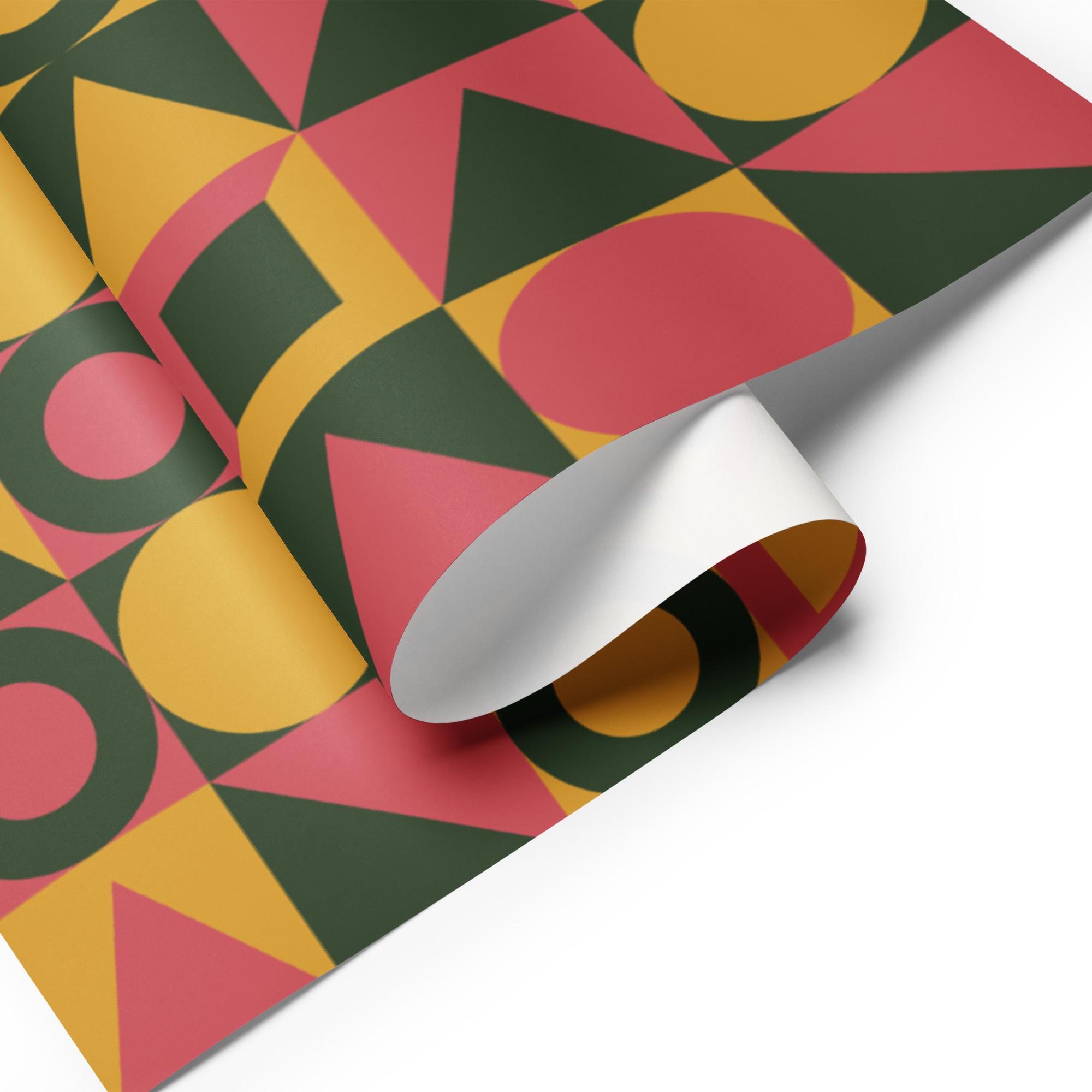Shapes in Boxes Wrapping Paper - Image 7