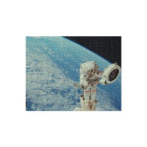 NASA Astronaut in Space Puzzle