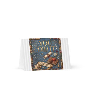 “You Did It” Celebration Greeting Card