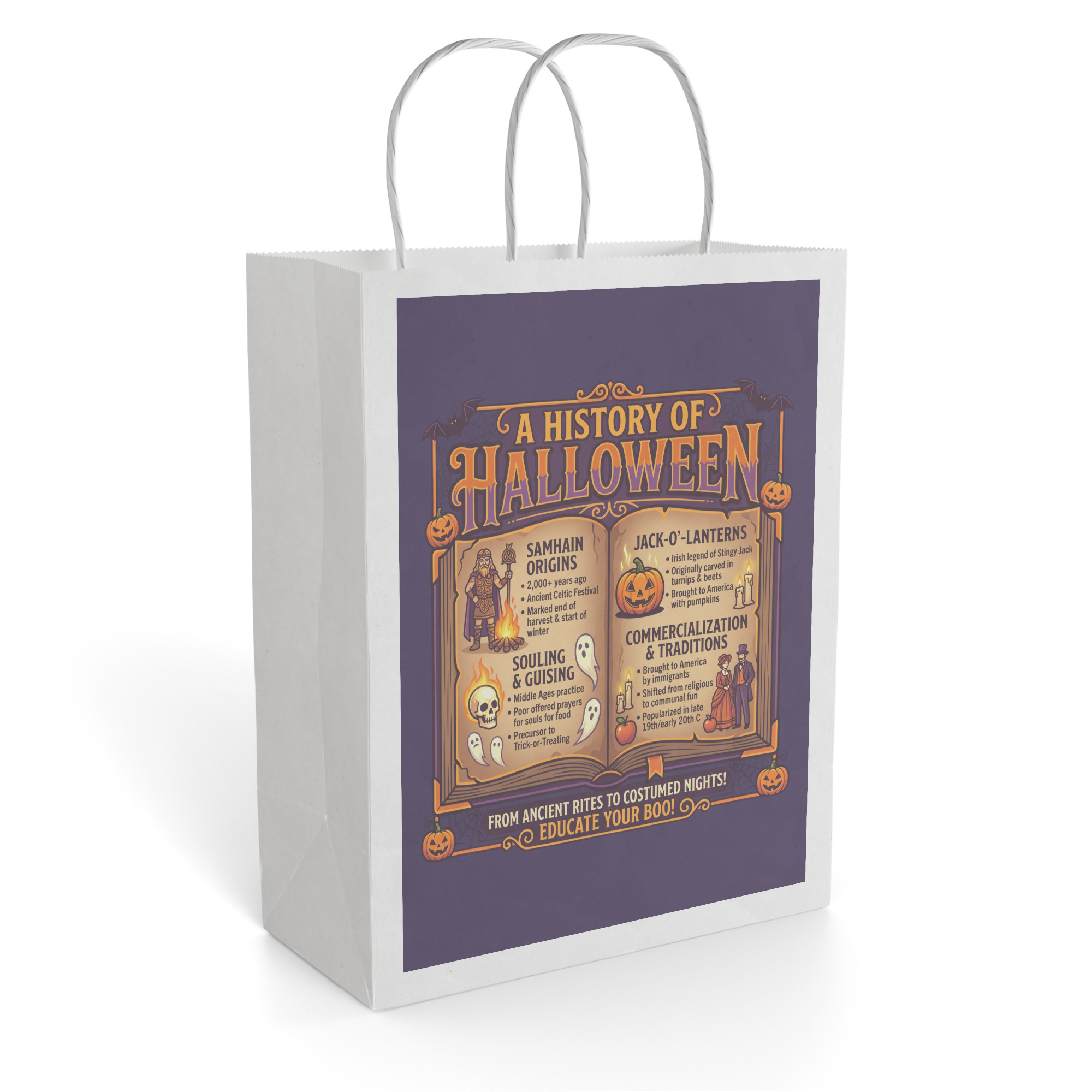 A History of Halloween Gift Bag - Image 2