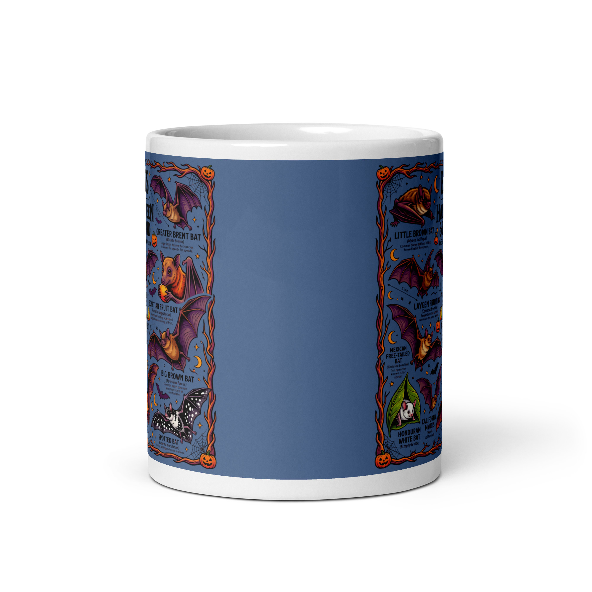 Halloween Bats Mug – "Bats of Halloween and Beyond" - Image 3