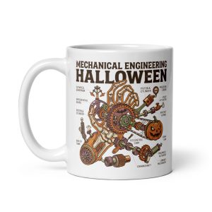 Halloween Mechanical Engineering Mug